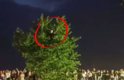 Di si bio 5. srpnja? Pa u krošnji, čovječe: Širi se nevjerojatna snimka s koncerta Thompsona