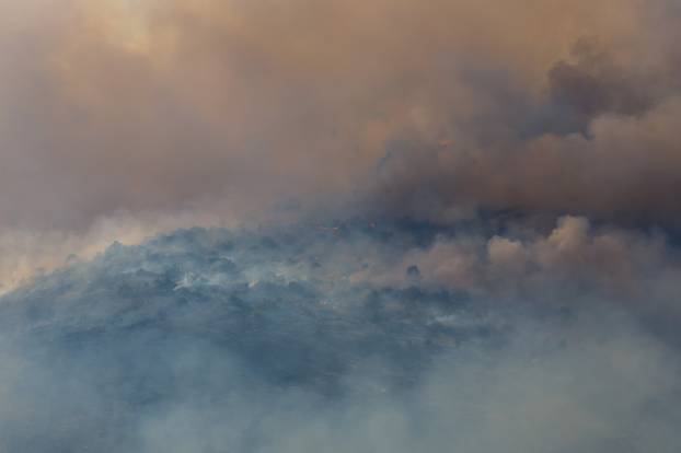 Veliki šumski požar u okolici Planog