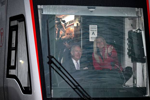 Britain's King Charles visits Wales