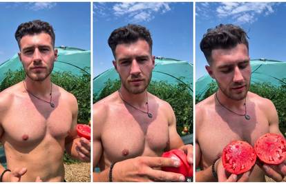 Žene zaludio zgodni farmer iz BiH! Ne vide ni koke ni rajčice: 'U sunce ti, kako do sjemena?'