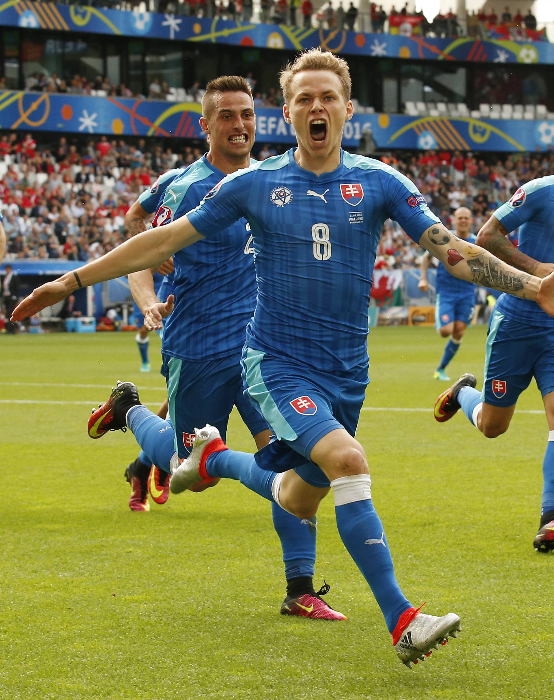Wales v Slovakia - EURO 2016 - Group B