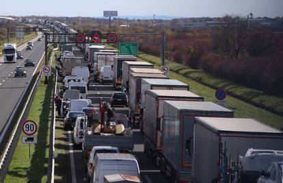 Kaos na cestama u Zagrebu: Na A3 je kolona čak 12 kilometara