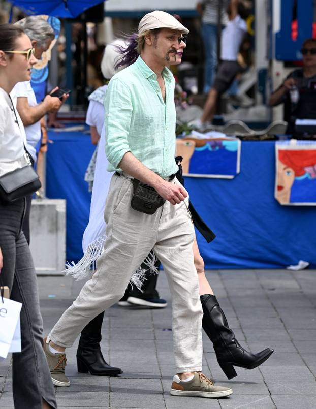 Zagreb: Denis Ahmetašević u šetnji gradom