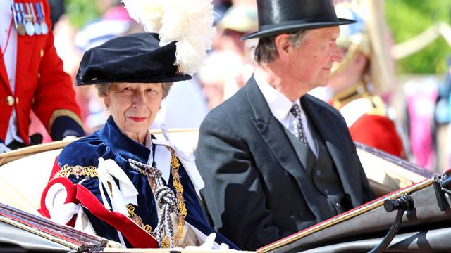 Britain's King Charles hosts Garter Day at Windsor Castle