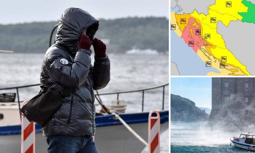 'Vrlo opasno vrijeme': Na snazi je najviši,  crveni meteoalarm!