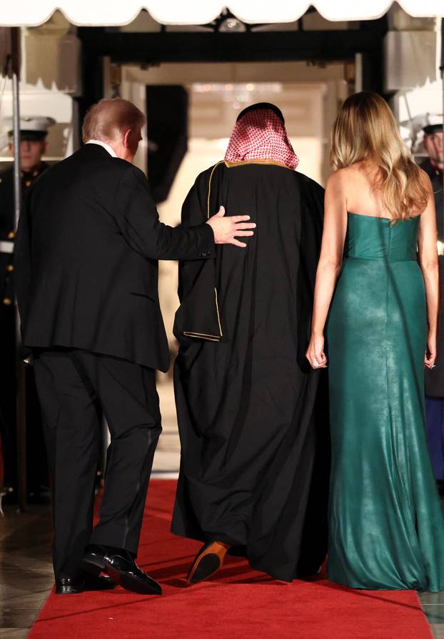 U.S. President Donald Trump hosts dinner for Saudi Crown Prince Mohammed bin Salman, at the White House in Washington