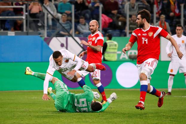 International Friendly - Russia vs Spain