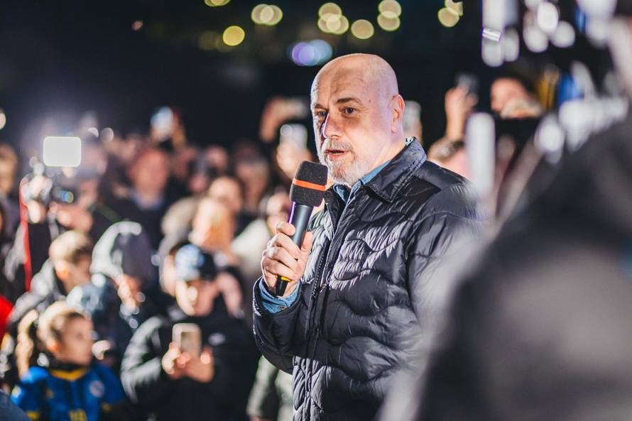 Mostar: Svečani doček Sergeja Barbaneza, izbornika reprezentacije Bosne i Hercegovine, nakon pobjede nad Italijom