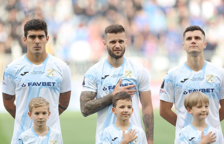 Dinamo i Rijeka u finalu Hrvatskog nogometnog kupa