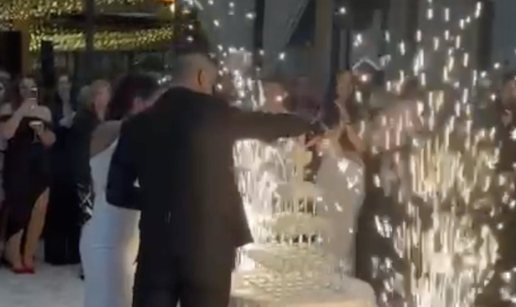 VIDEO Pogledajte zdravicu judaškog bračnog para: Vjenčali se Barbara Matić i Filip Đinović!