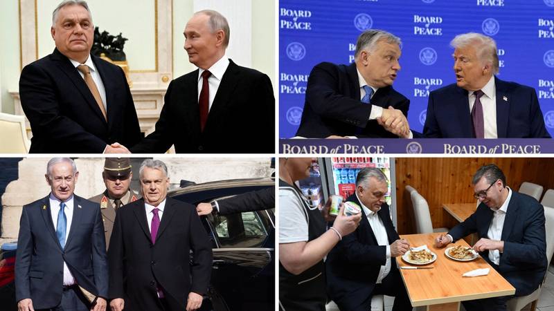 FOTO Od bureka s Vučićem i tovariša u Moskvi do Trumpa i Bibija: Orban je volio putovanja