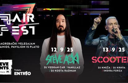 Rave na Velesajmu: Steve Aoki, Scooter i Indira Forza u Zagrebu
