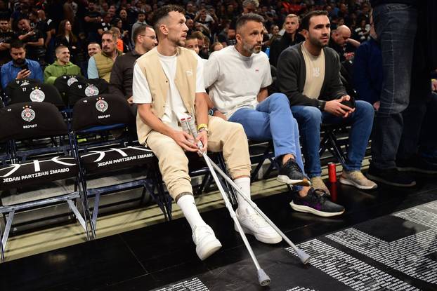 Ivan Peri&scaron;i&cacute; u Beogradu pratio  najve&cacute;i srpski ko&scaron;arka&scaron;ki derbi
