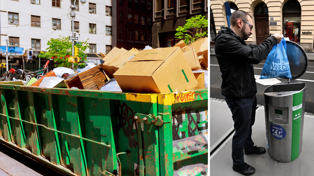 Zaključane kante i bacanje otpada isključivo navečer: New York uvodi zagrebački model