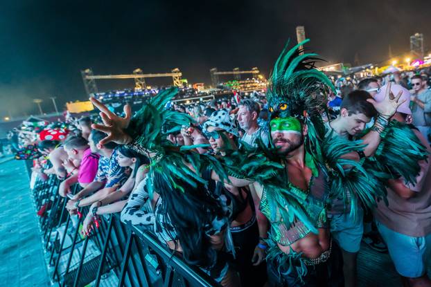 Split: Treća večer Ultra Europe Festivala, Nastup DJ-a Afrojack