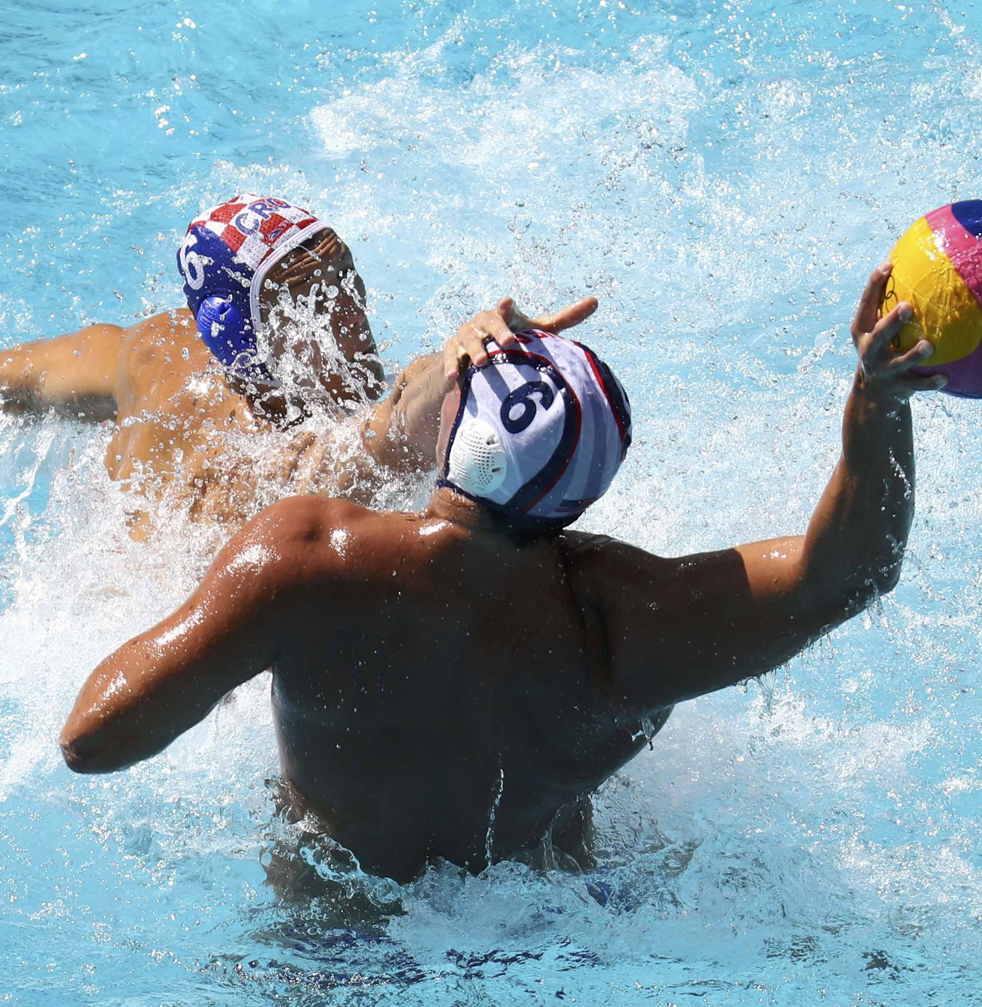 Water Polo - Men's Preliminary Round - Group B USA v Croatia