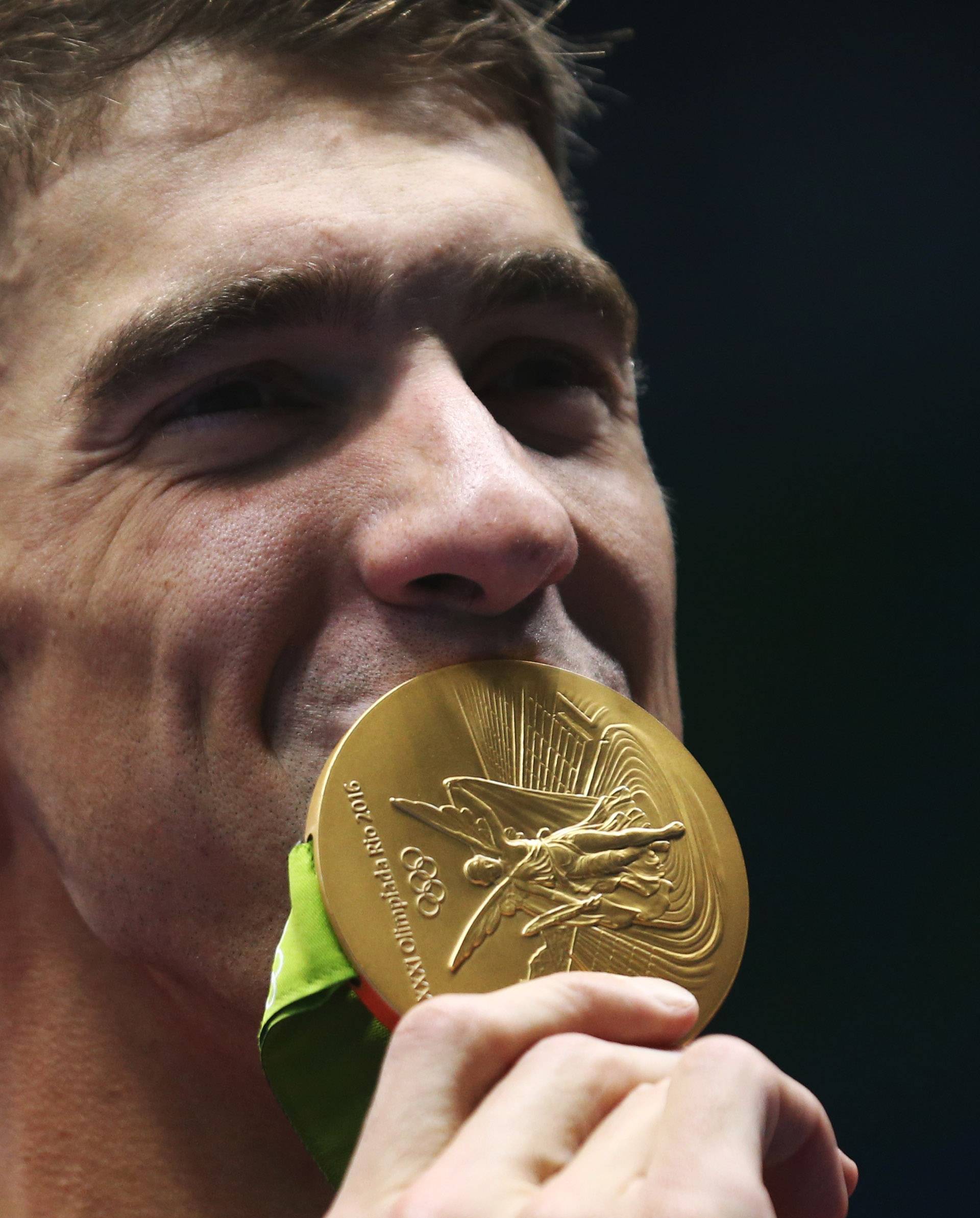 Swimming - Men's 4 x 100m Medley Relay Victory Ceremony