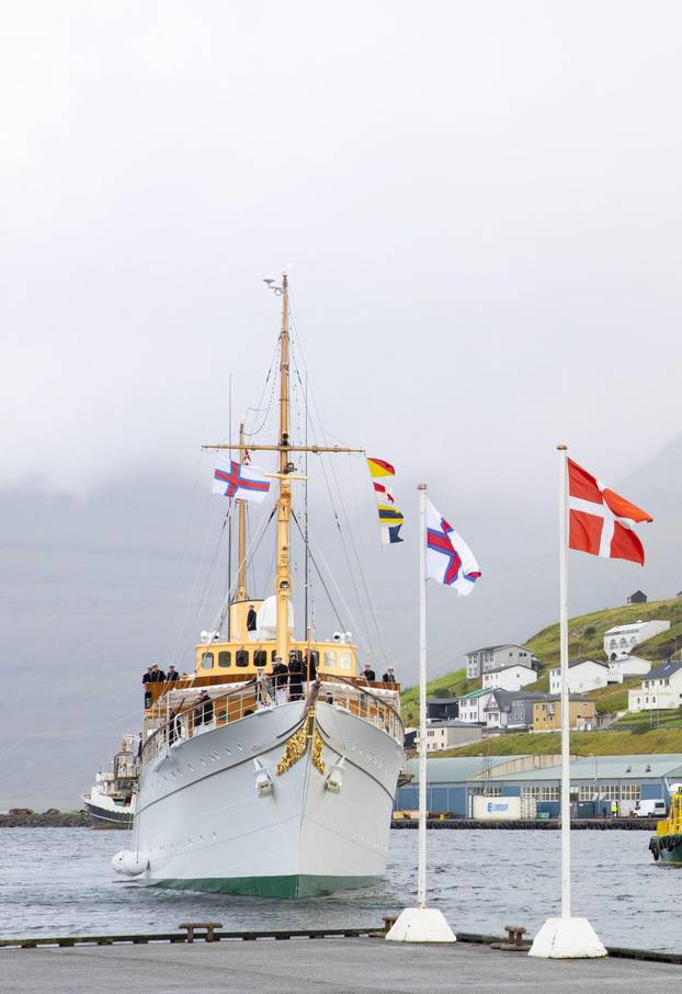 2nd of the 4 days visit to the Faroe Islands of the Danish Crown Prince FamilyAlbert Nieboer / Netherlands OUT / Point de Vue OUT