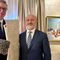 Vučić u ovčjoj koži! Savjetnik Putinovog psa rata donio mu je darove: 'Kadirov se zahvaljuje'