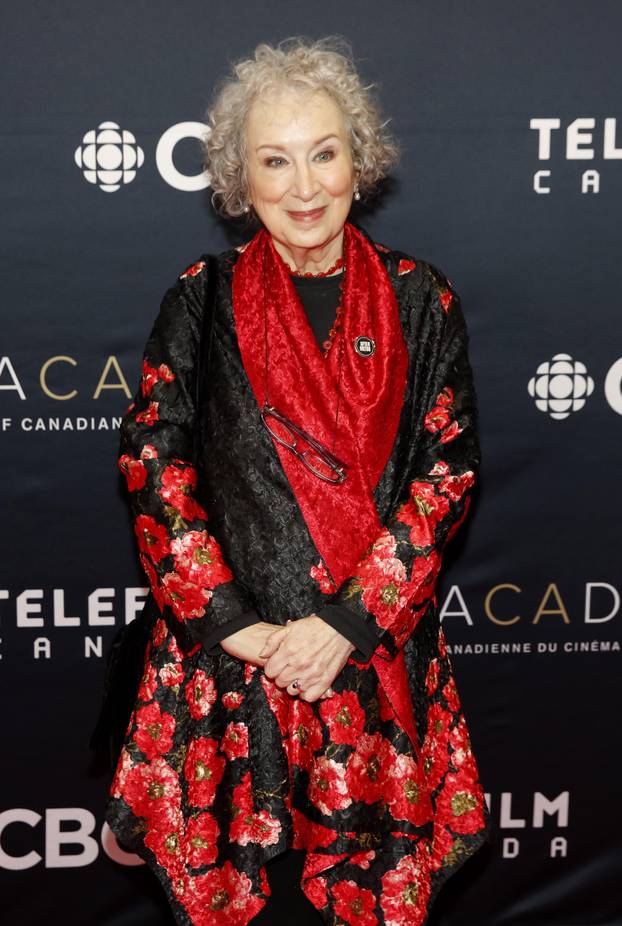 Author and producer Margaret Atwood arrives at the Canadian Screen Awards in Toronto