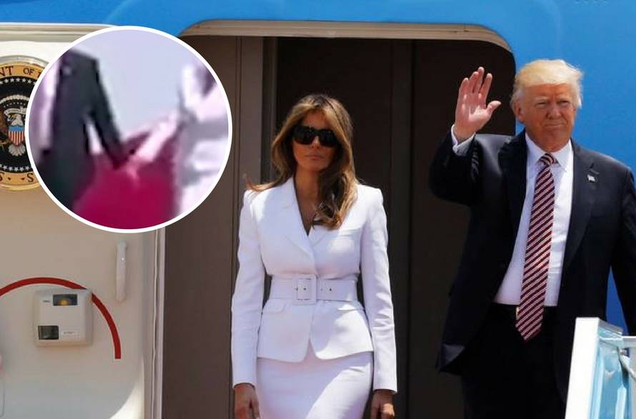 Problemi u braku? Melania je Donalda 'klepila' po prstima