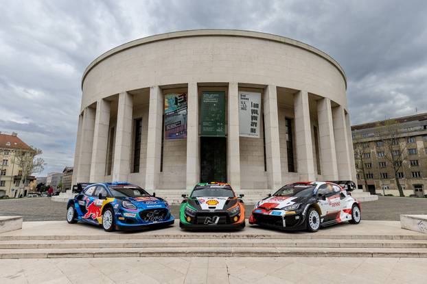 Zagreb: Automobili se provozali centrom grada dan prije početka WRC Croatia Rally