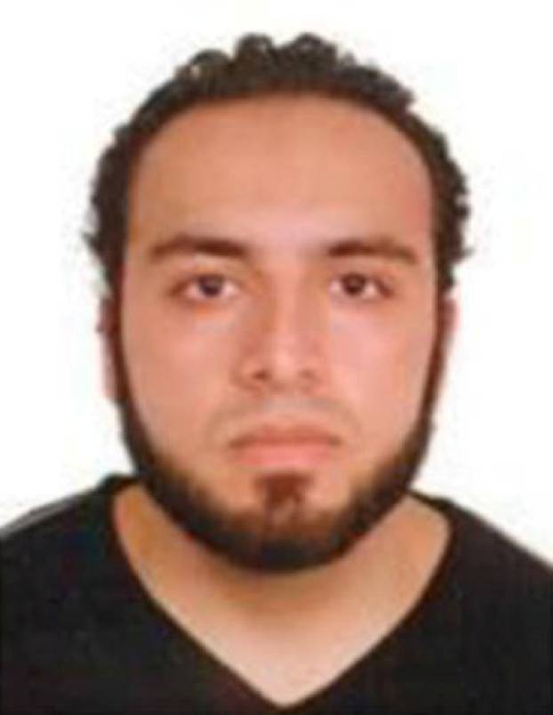 An image of Ahmad Khan Rahami, who is wanted for questioning in connection with an explosion in New York City, is seen in a a poster released by the Federal Bureau of Investigation