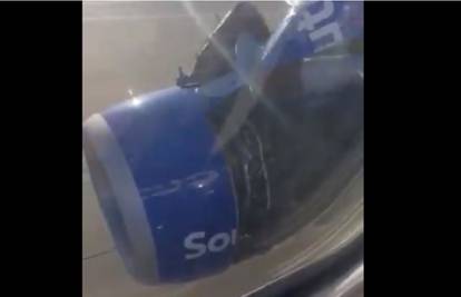 VIDEO Nevjerojatno! Boeingu je u letu otpao poklopac motora