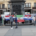VIDEO Nekolicina u Zagrebu iskazala podr&scaron;ku Iranu