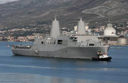 Američki ratni brod je u turističkom posjetu Splitu