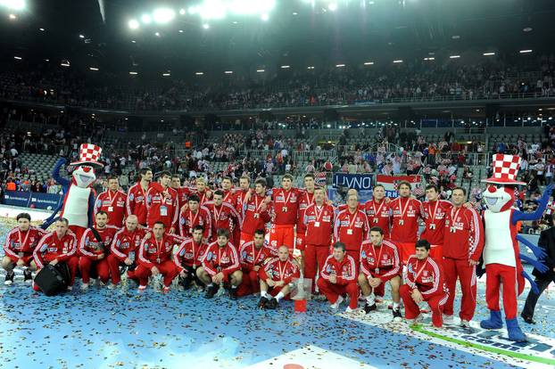 ARHIVA - Zagreb: SP 2009. Ceremonija dodjele medalja