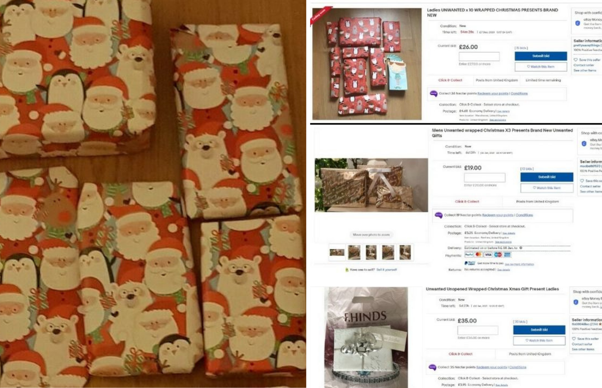 Na eBayu ljudi prodaju darove koje su dobili za Božić i ne žele