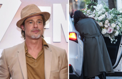 Brad Pitt iznenadio je 26 godina mlađu djevojku cvijećem na Valentinovo: Par i živi zajedno?