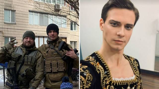 Slavni ukrajinski baletan tajice zamijenio vojnom uniformom