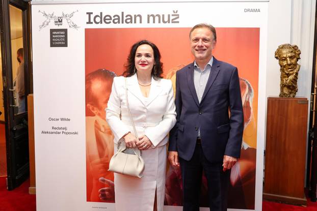 Zagreb: Poznati na premijeri predstave "Idealan muž"