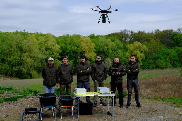 Pošumljavanje Republike Hrvatske dronom