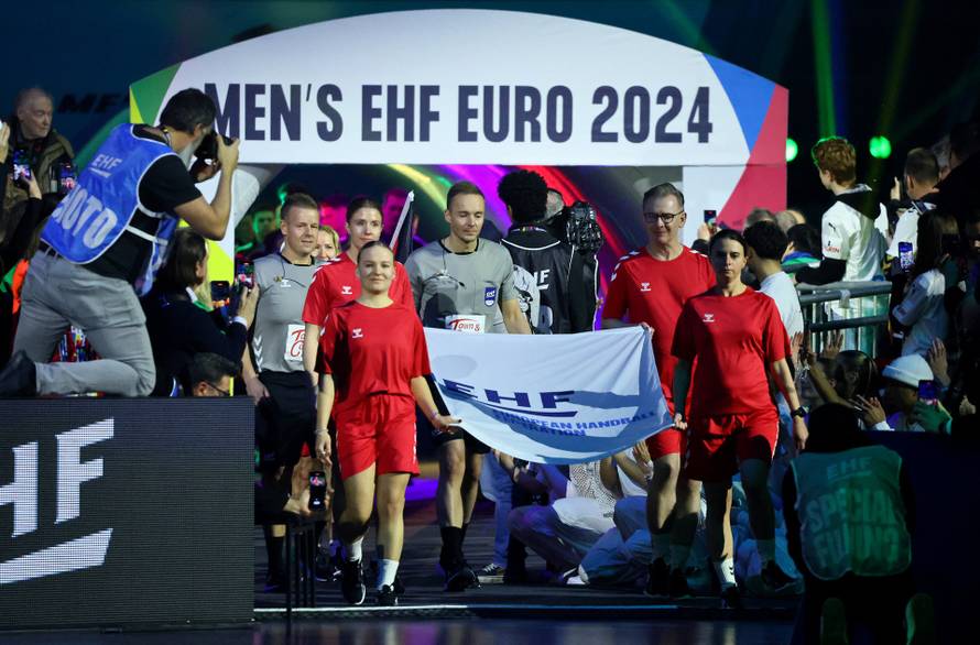 EHF 2024 Men's European Handball Championship - Preliminary Round - Group A - Germany v Switzerland