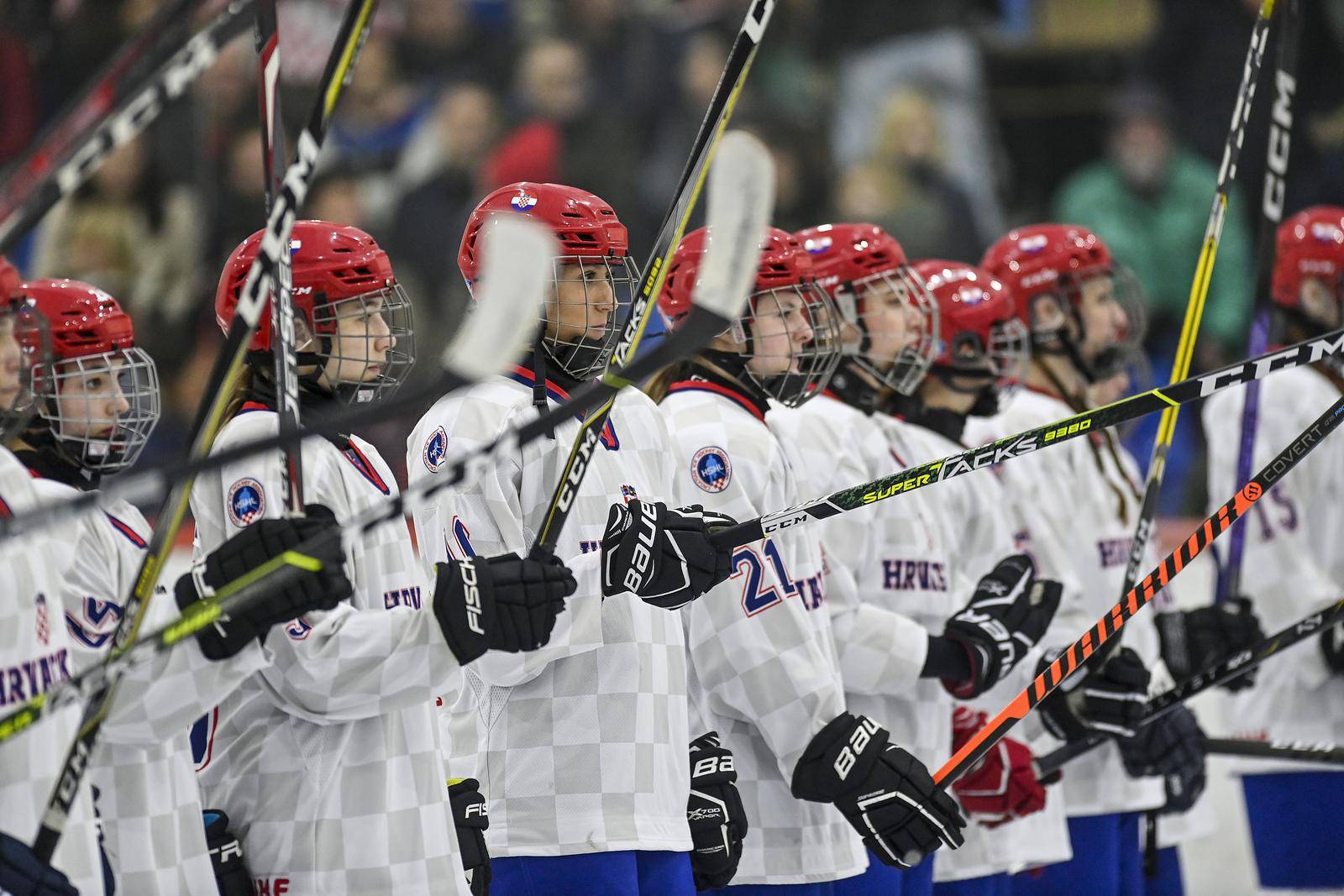 Zagreb: IIHF Svjetsko prvenstvo u hokeju za žene 3. divizija Grupa A, Hrvatska - Litva