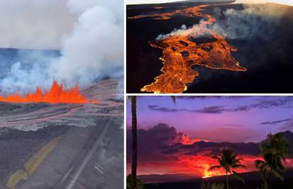 Najveći vulkan na svijetu šiklja lavu 60 metara u zrak. Vlasti: 'Budite spremni na najgore'