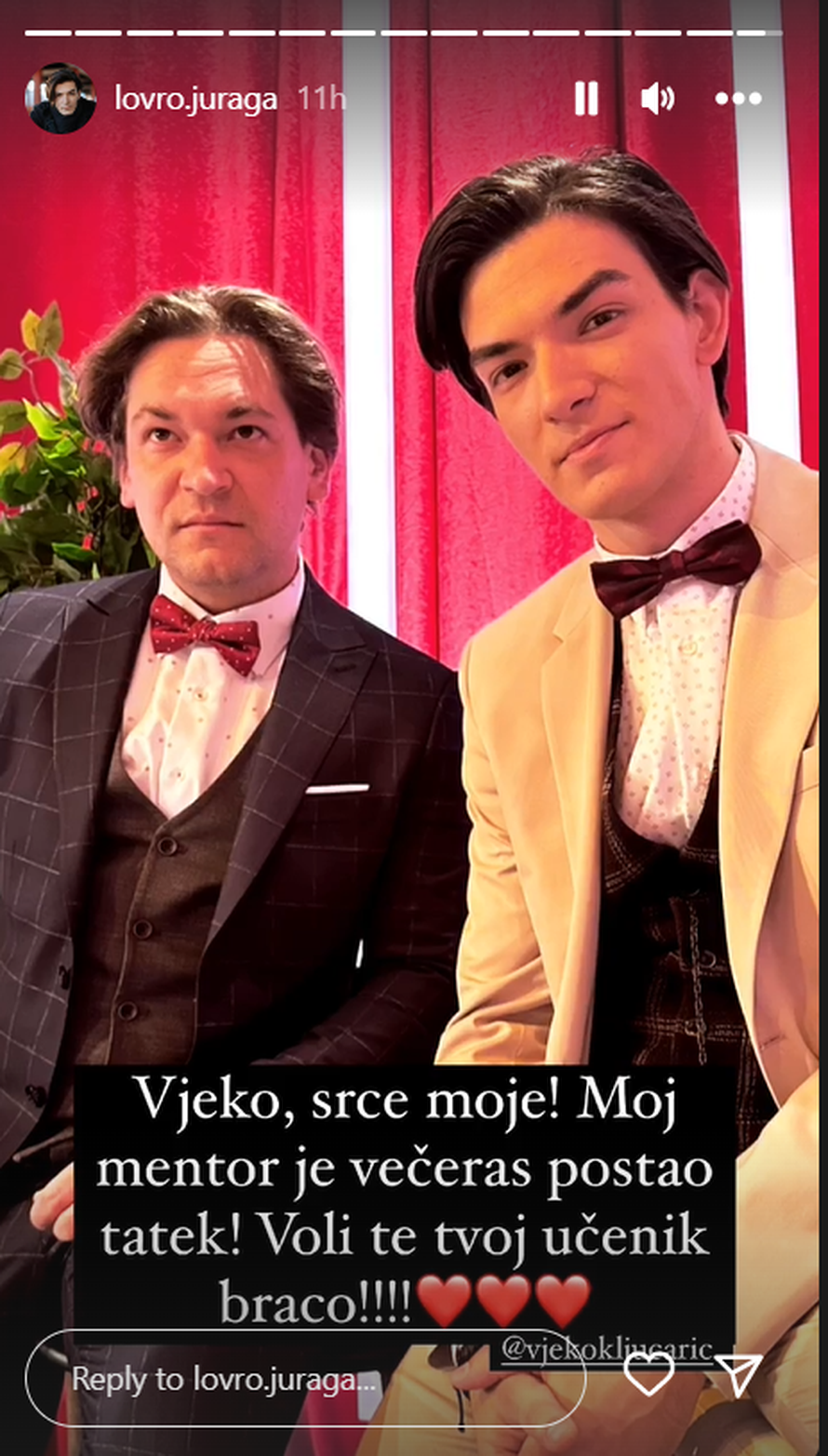 Eni Jurišić i Vjekoslav Ključarić postali su roditelji: 'Srce moje!'