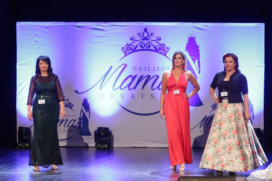 Šibenik: U HNK je održan izbor Najljepša mama Hrvatske 2019. 