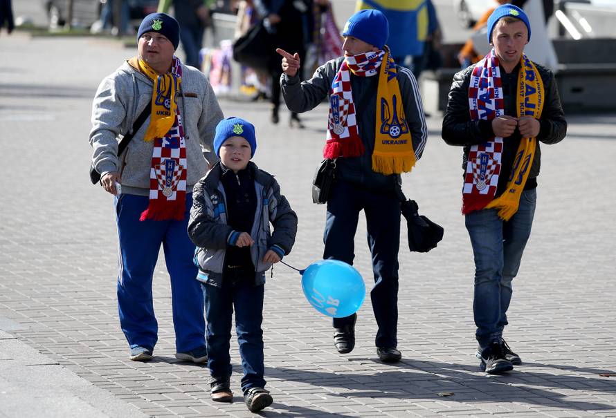 Kockice u Kijevu: Stižu navijači iz Splita, Zagreba, Slavonije...