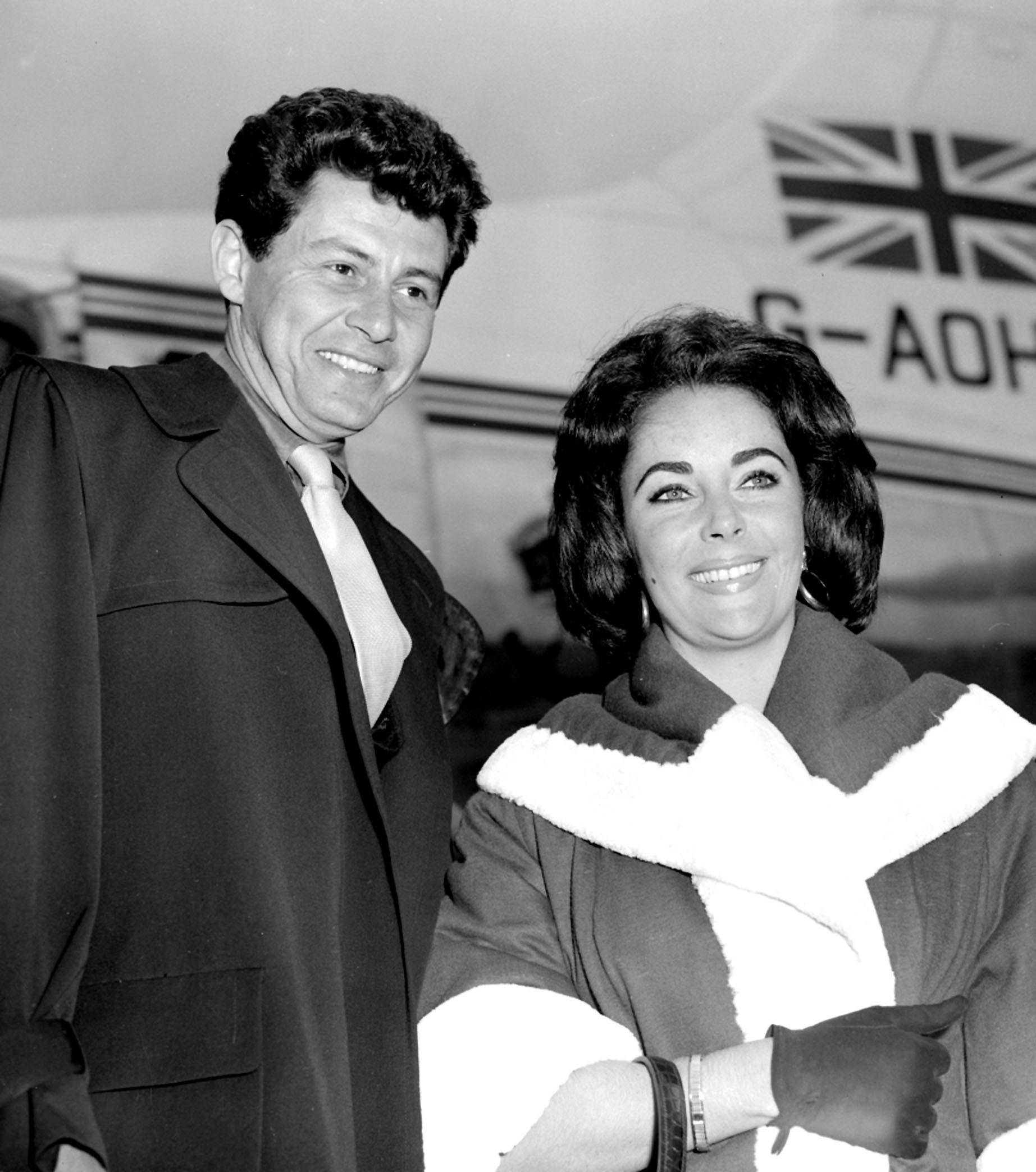 Elizabeth Taylor and Eddie Fisher