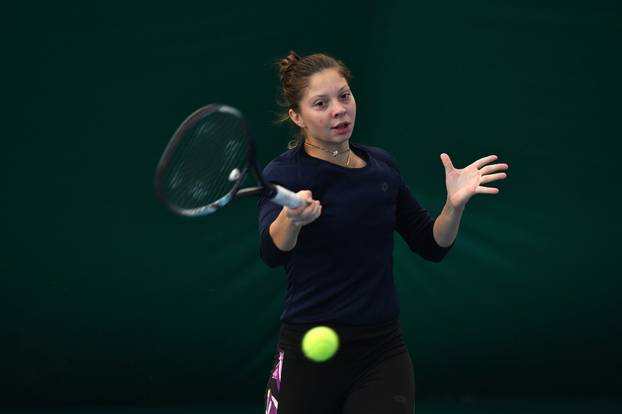 Čakovec: Trening tenisačice Antonie Ružić