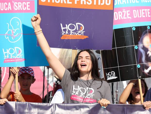Prvi put u Šibeniku održan Hod za život