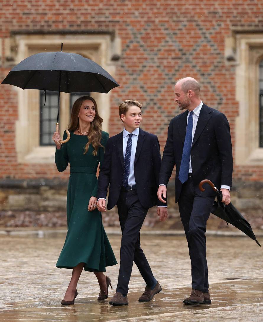 Prince George’s first day at Eton College