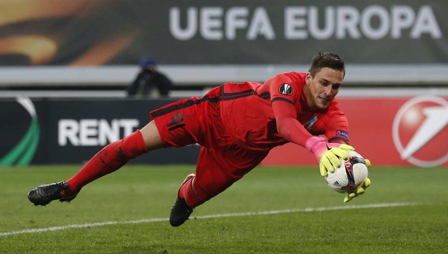 Gent's Lovre Kalinic in action