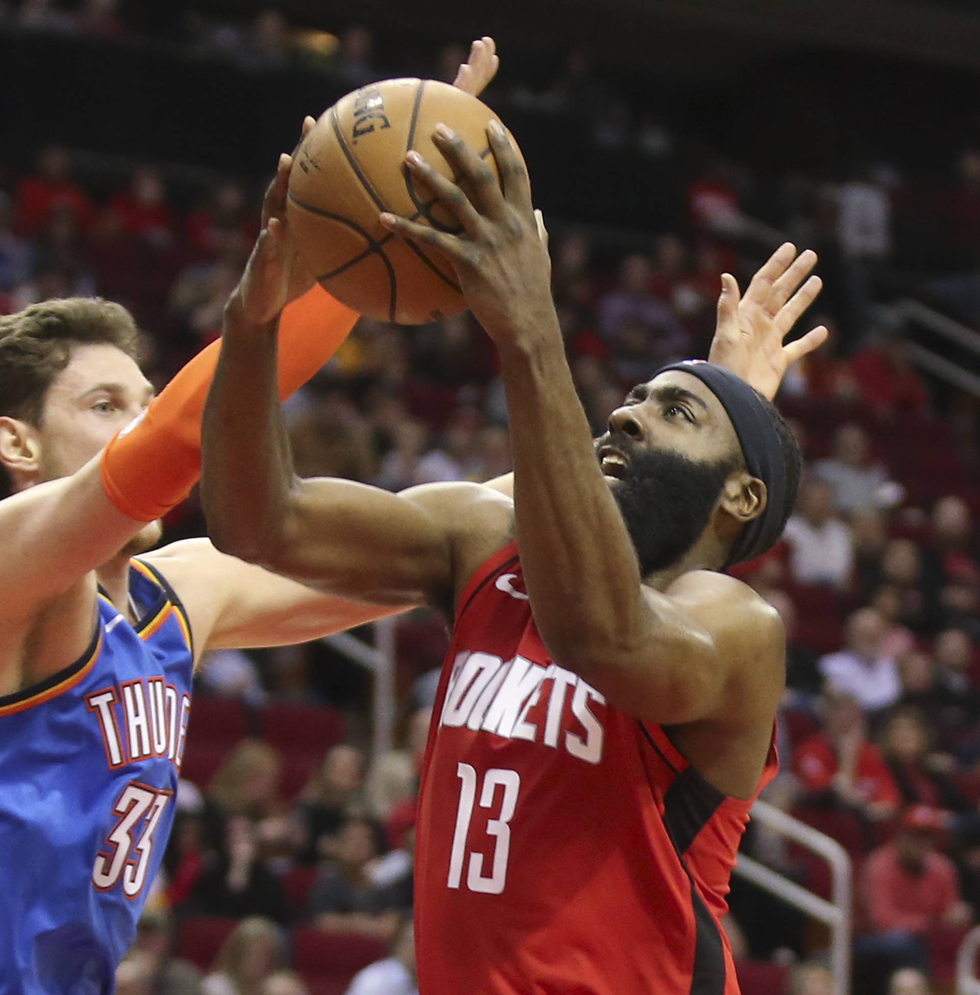 NBA: Oklahoma City Thunder at Houston Rockets