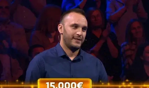 Vladimir Dadić u 'Superpotjeri' nadigrao četiri lovca svojim znanjem: Osvojio 15 000 eura