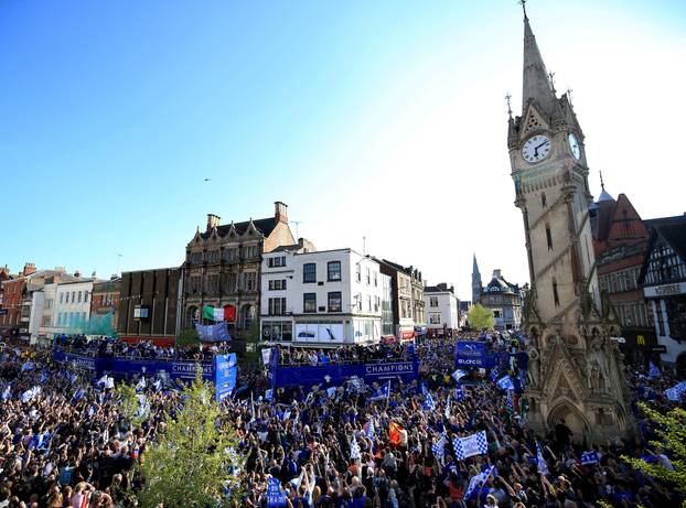 Leicester: Leicester City paradom kroz grad proslavio naslov prvaka Premierlige